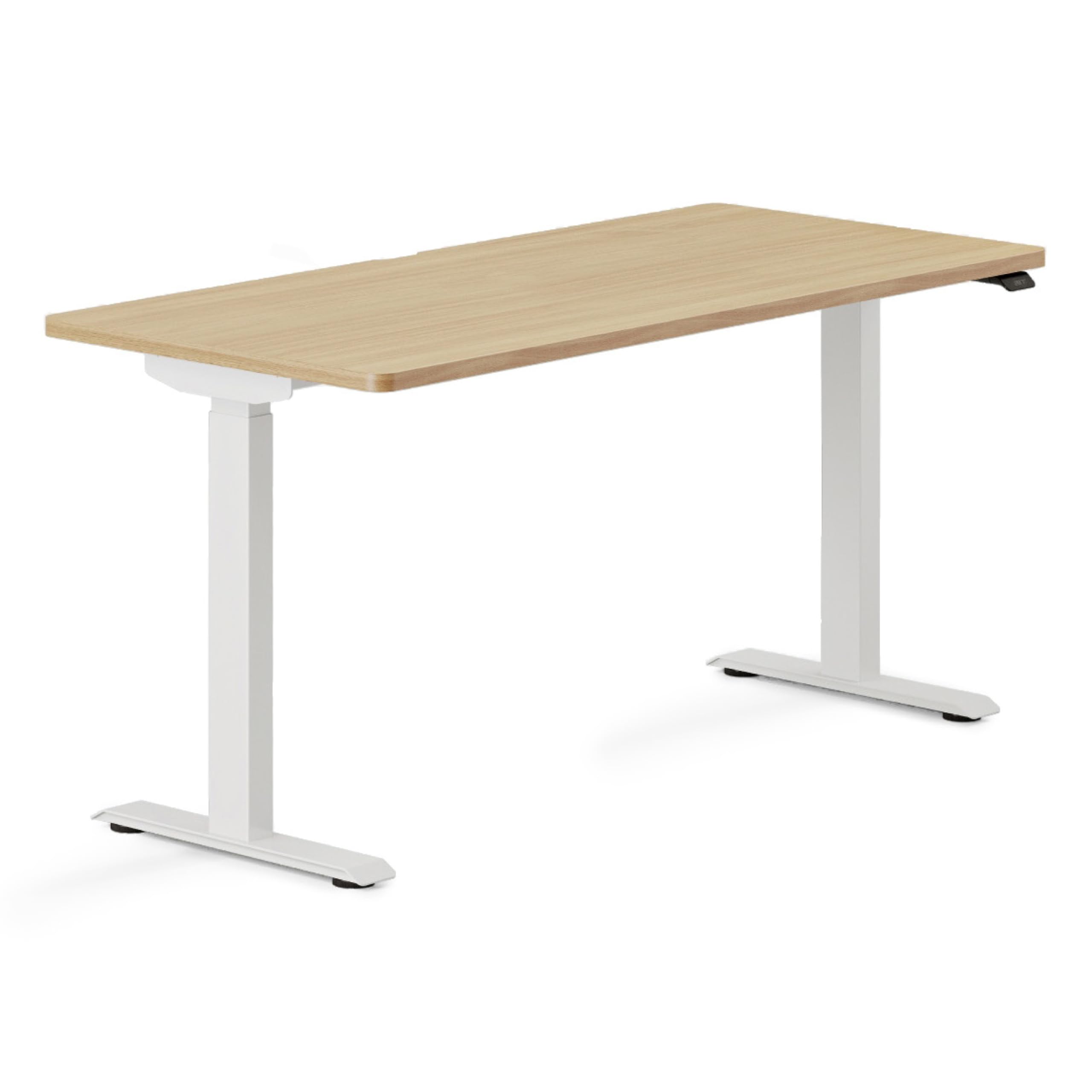 Branch Duo Standing Desk 58 Inches - Adjustable Standing Desk with 20” Range - OLED Control Panel - Frameless Design & Compact Size Suitable for Many