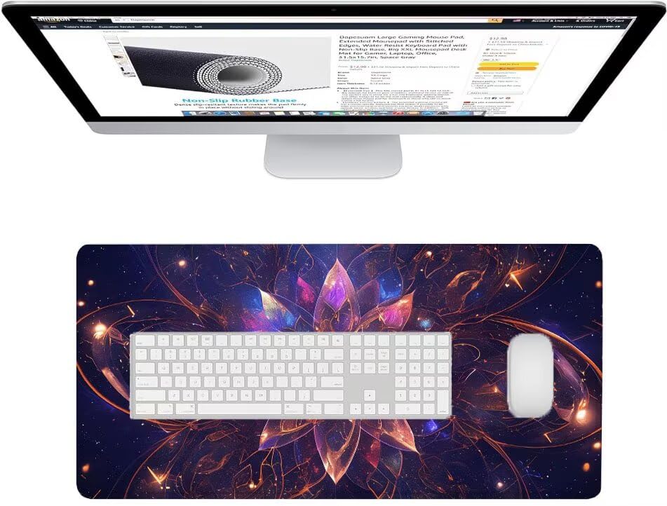Mouse pad desk mat tapis souris xxl gaming 900x400 caoutchouc pc