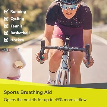 Racer Nasal Dilator, Model Standard, Improves Sports Airflow, Nasal Congestion aid (M 3Pack)