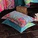 HNNSI Exotic Striped Bohemia Pillow Shams King Size 2 Pieces,100% Brushed Cotton Thick Boho Pillow Cases Bohemian Pillow Covers,20" x 36"