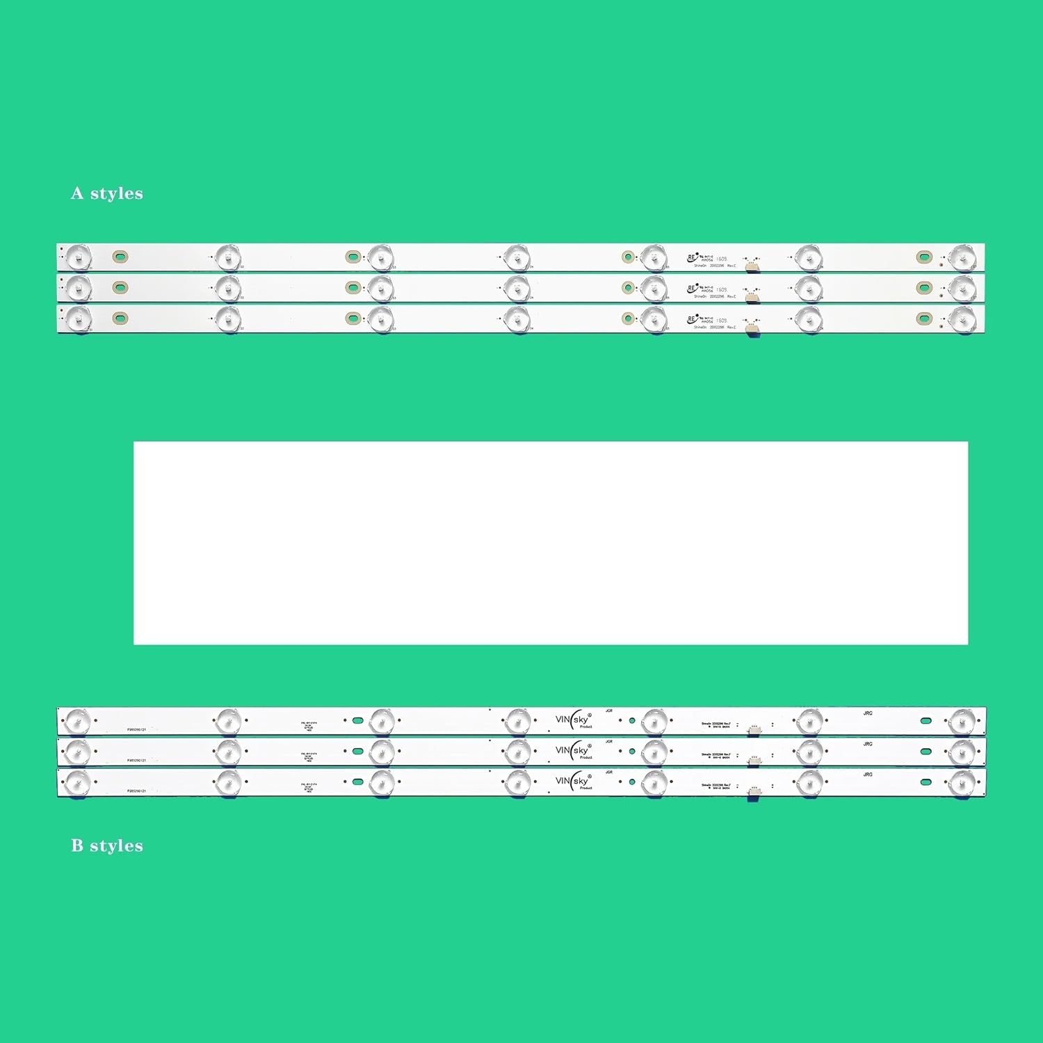 3 ピース/ロット 7LED LED バックライト ストリップと互換性 32PHF5061 32PHF3001 32PHF3061