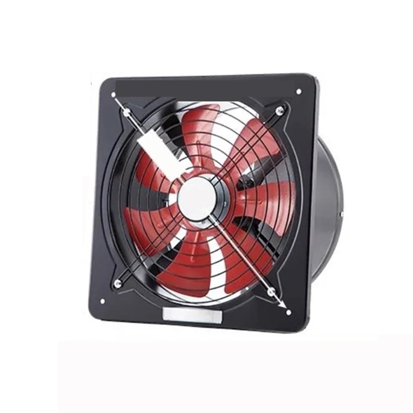 Exhaust Fan, Powerful Kitchen Exhaust Fan with High Performance Smoke Extractor Strong Ventilation Machine for Household Use(Plum)