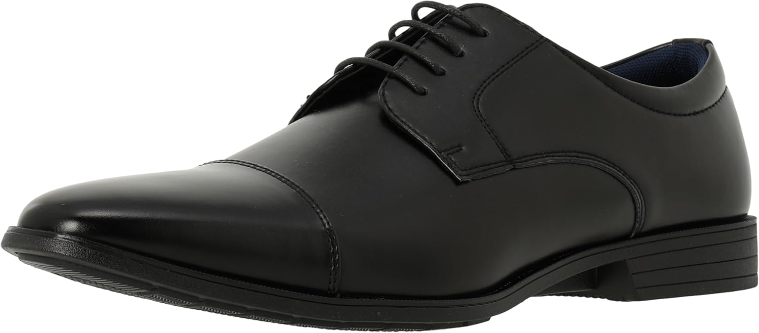 Karukslite Men’s Business Shoes, Ultra Lightweight, 6.3 oz (180 g), Wide 3E, Straight Tip, Braun, 27.0 cm 3E