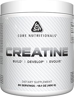 Core Nutritionals Creatine, Increases Strength and Muscle Growth, 5000 mg, 80 Servings