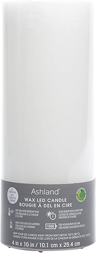 Miniatura 4 de Ashland Vela LED de pilar de cera de 4 x 10 pulgadas