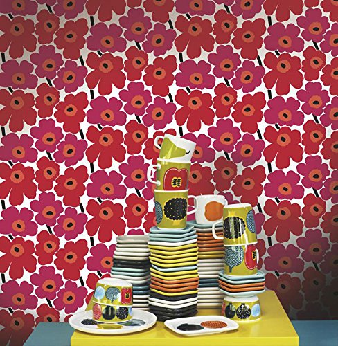 Amazon | マリメッコ(marimekko) 壁紙 17904 ピエニウニッコ PIENI