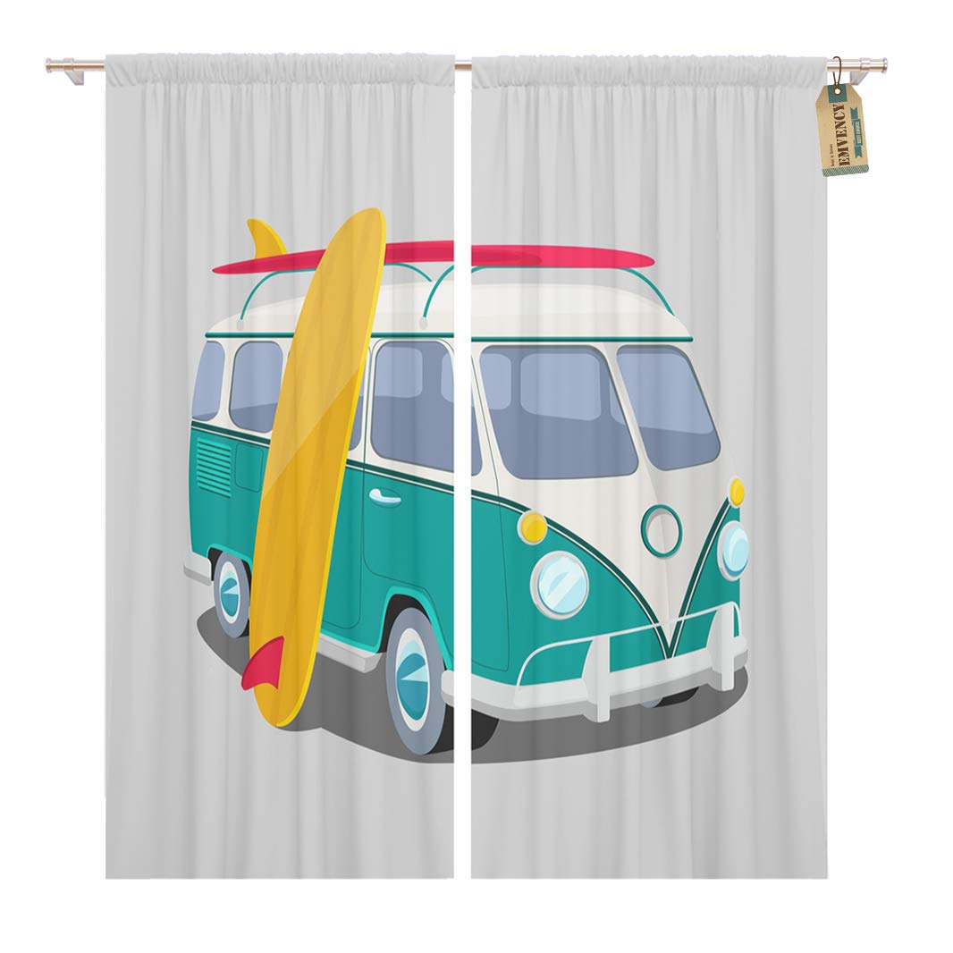 Vw Bus Curtains Curtains & Drapes 2023