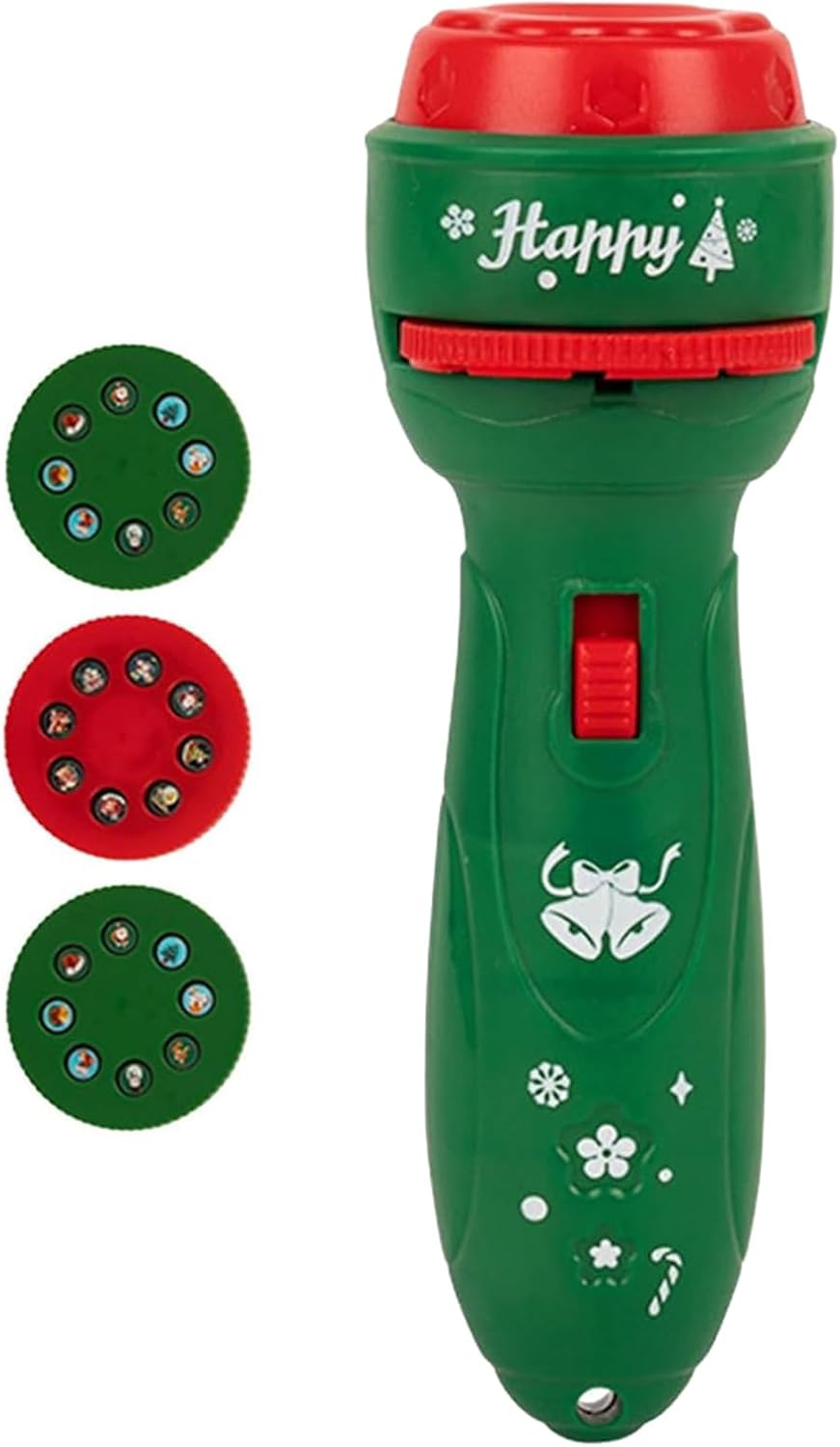 Flashlight Projector for Kids,24 Patterns Early Education Image Recognition and Fun,Christmas Flashlights Kids for Travel Holiday Nursery Kindergarten Boys Girls Party Favors Bedtime