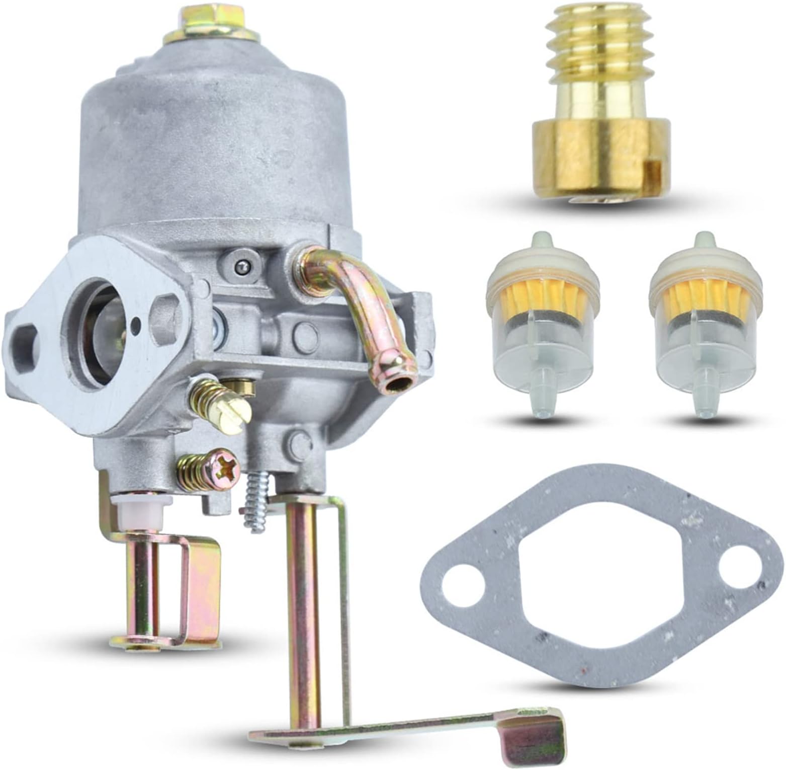 Carburateur Pour Motovox MGK10 MGK11, Go-Kart Realtree RT100, Mini Bike RTK100 - 4 Temps, Avec Joint, Durites Et Clips