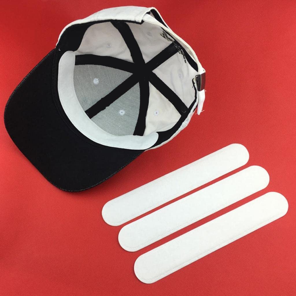 Fopytu Hat Sweat Liner 100 pièces Chapeau Invisible