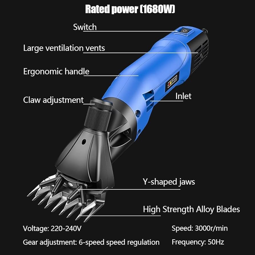 Amazon.com: DYK&NX Electric Sheep Clipper, 240W Sheep