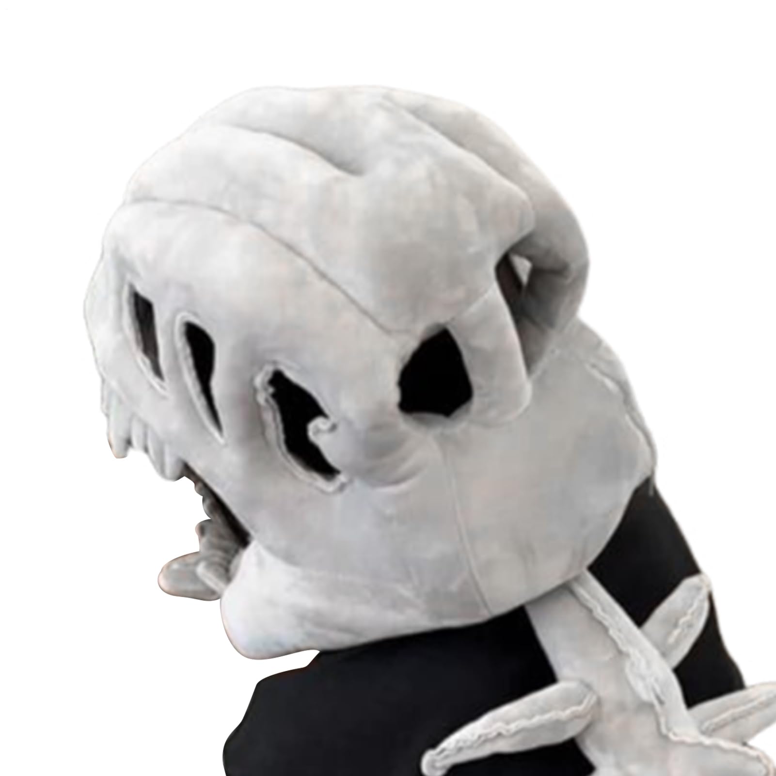 Disfraz de esqueleto de dinosaurio realista, disfraz de calavera de dinosaurio con cabeza y columna vertebral, disfrazs de esqueleto de dinosaurios de peluche 3D para niños, cosplay de Halloween