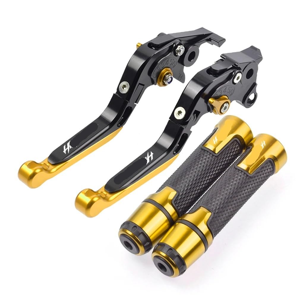 PLIQVBN Clutch Brake shafts Motorcycle Adjustable Brake Clutch Levers Handlebar Grips for for Hayabusa for GSXR1300 for GSX1300R 1999-2007