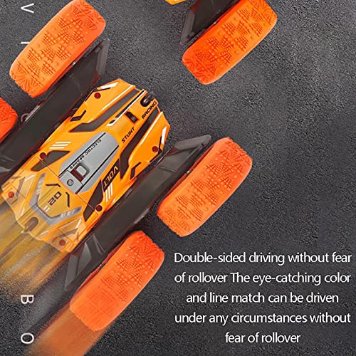 Carro de controle remoto, 2.4GHz controle remoto off-road carro de acrobacia 360 ° rotação, adequado