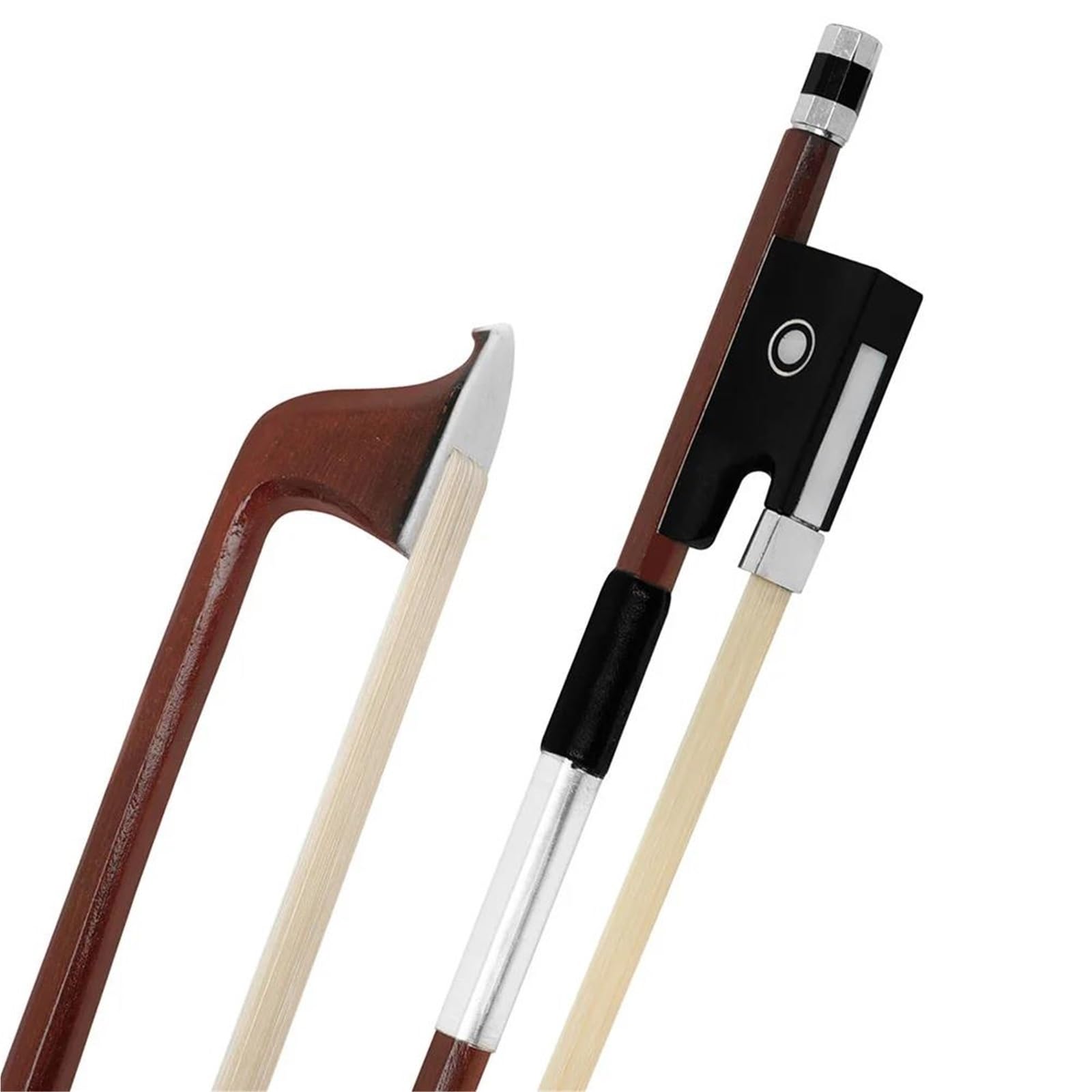 Arco Per Pratica Del Violino Arco per violino 4/4 Full Size Arco per violino per principianti Equilibrato Crine di cavallo mongolo naturale Adatto a giocatori professionisti Principianti