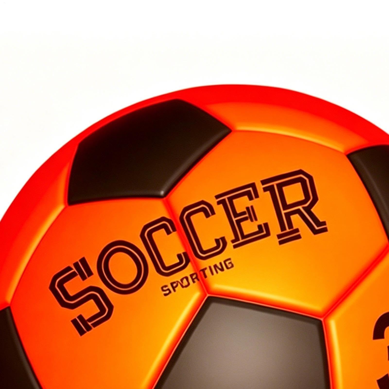 Pallone da Calcio Luminescente Ricaricabile Misura 5 Pompa Inclusa | Attrezzatura Sportiva Notturna Per Bambini 8-15 Anni, Ragazzi, Adulti, Esterno, Compleanno, Giardino, Cortile, Sentiero