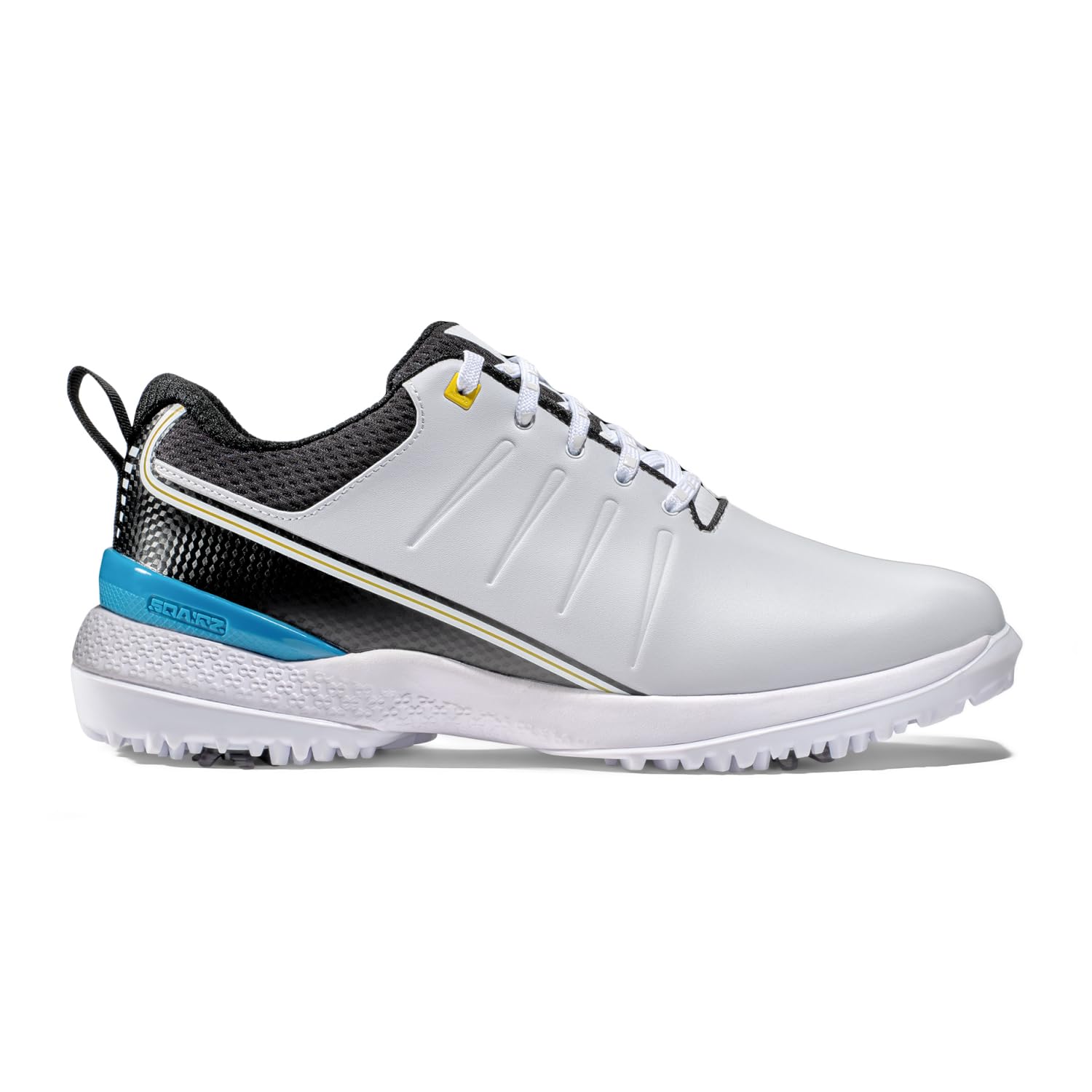 SQAIRZ SPEED2 LT Mens Golf Shoes, Designed for Balance & Performance, Replaceable Spiked Waterproof Golf Shoes Mens