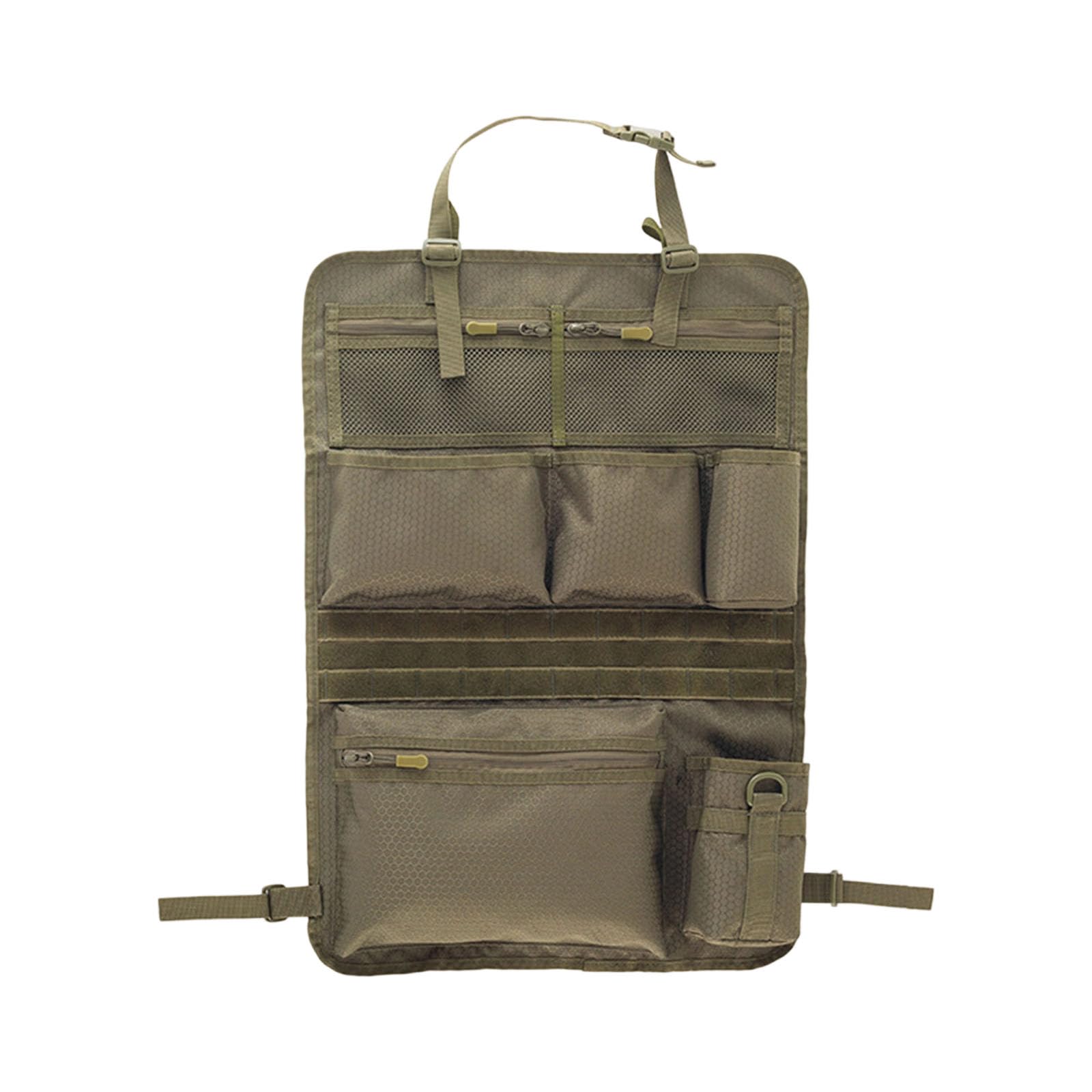Piceioep Organiser with Adjustable Strap Large Capacity Cabin Oxford Fabric Back Storage Pouches for Vehicles Adjustable Strap
