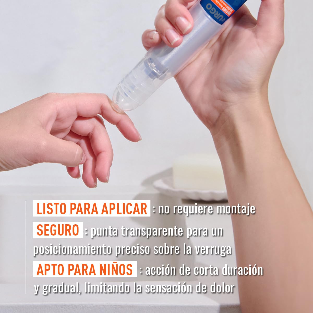 Urgo - Verrugas Crioterapia - Congela la verruga desde la raíz - Frasco de 38 ml, 15 tratamientos