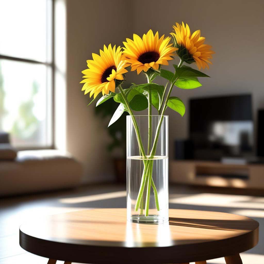 CYS EXCEL Cylinder Clear Glass Vase (H-16" D-6") | Multiple Size Choices Glass Flower Vase Centerpieces | Hurricane Floating Candle Holder Vase - Image 5