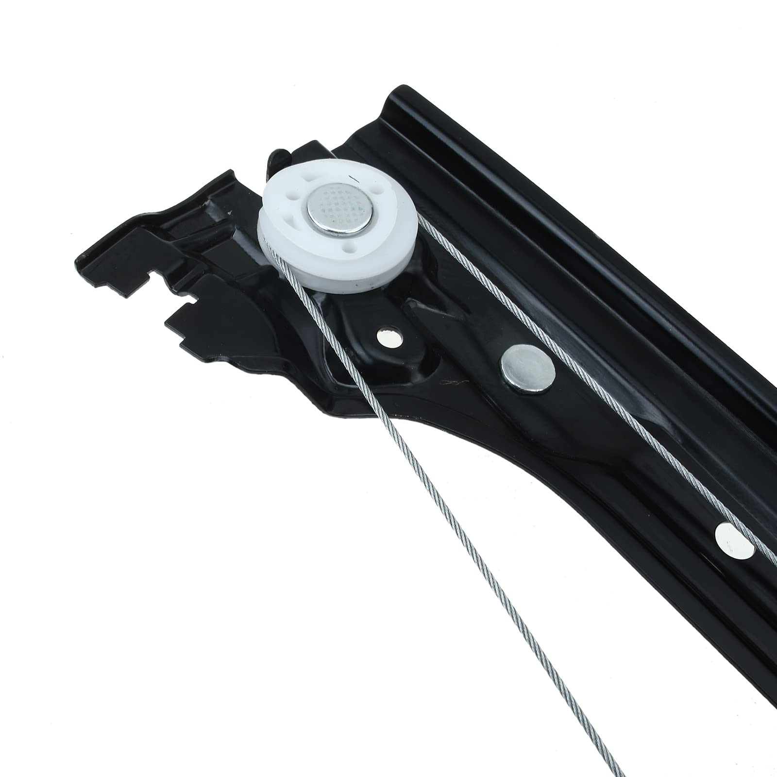 Frankberg Alzacristallo Meccanismo alzacristallo Elettrico con Motore 2-Poli Anteriore sinistro senza piastra 2/3 porte Compatibile con 500 312 500C/595C/695C Replace# 68070267AC