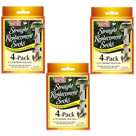 Kaytee Straight Finch Station Replacement Socks (3)