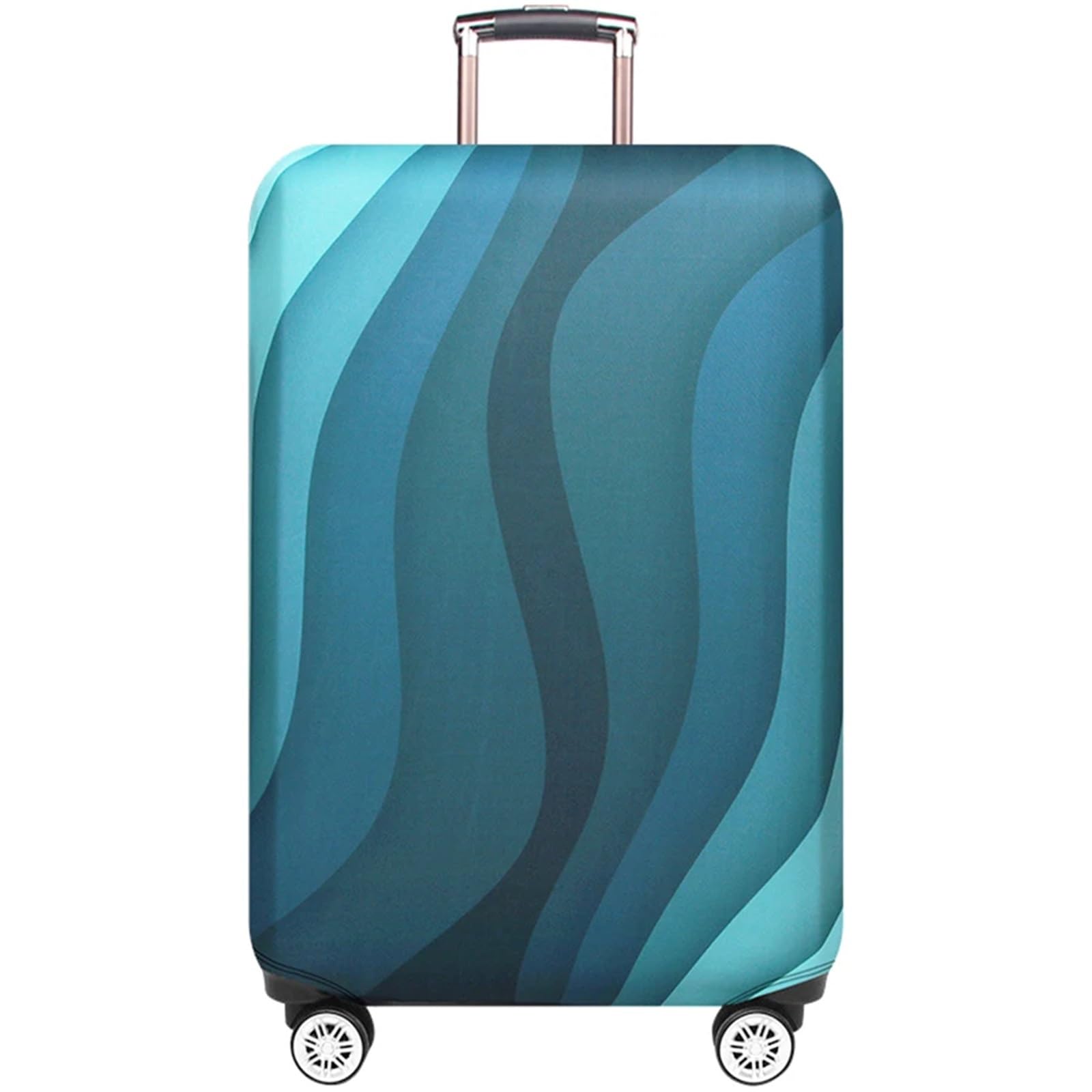 Funda elástica Gruesa Resistente al Desgaste, Funda Protectora for Equipaje, Antipolvo for Estuche De Viaje, de Viaje, 2 uds para Maletas(Blue,XL)