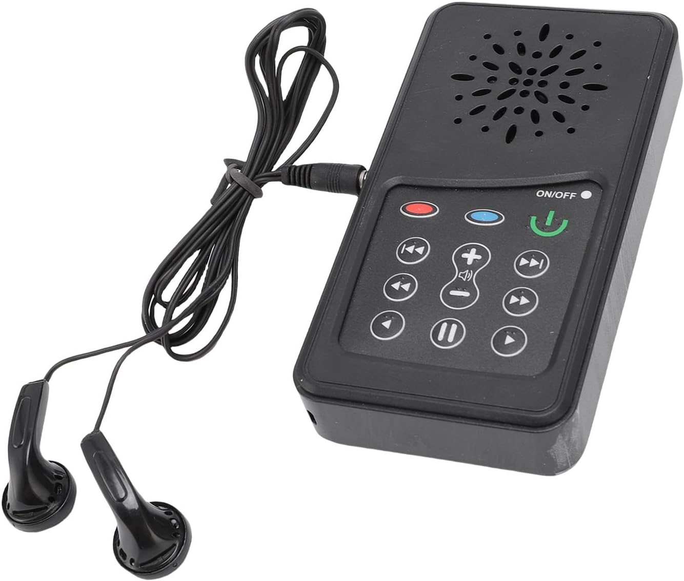 JTLB Solar Powered Scripture Player, Lightweight, Easy to Carry with Intelligent Memory Point Reading, 8GB Storage, 78% Conversion Rate, 6-Hour Charge Time (KJV, Indian English Accent English, 138