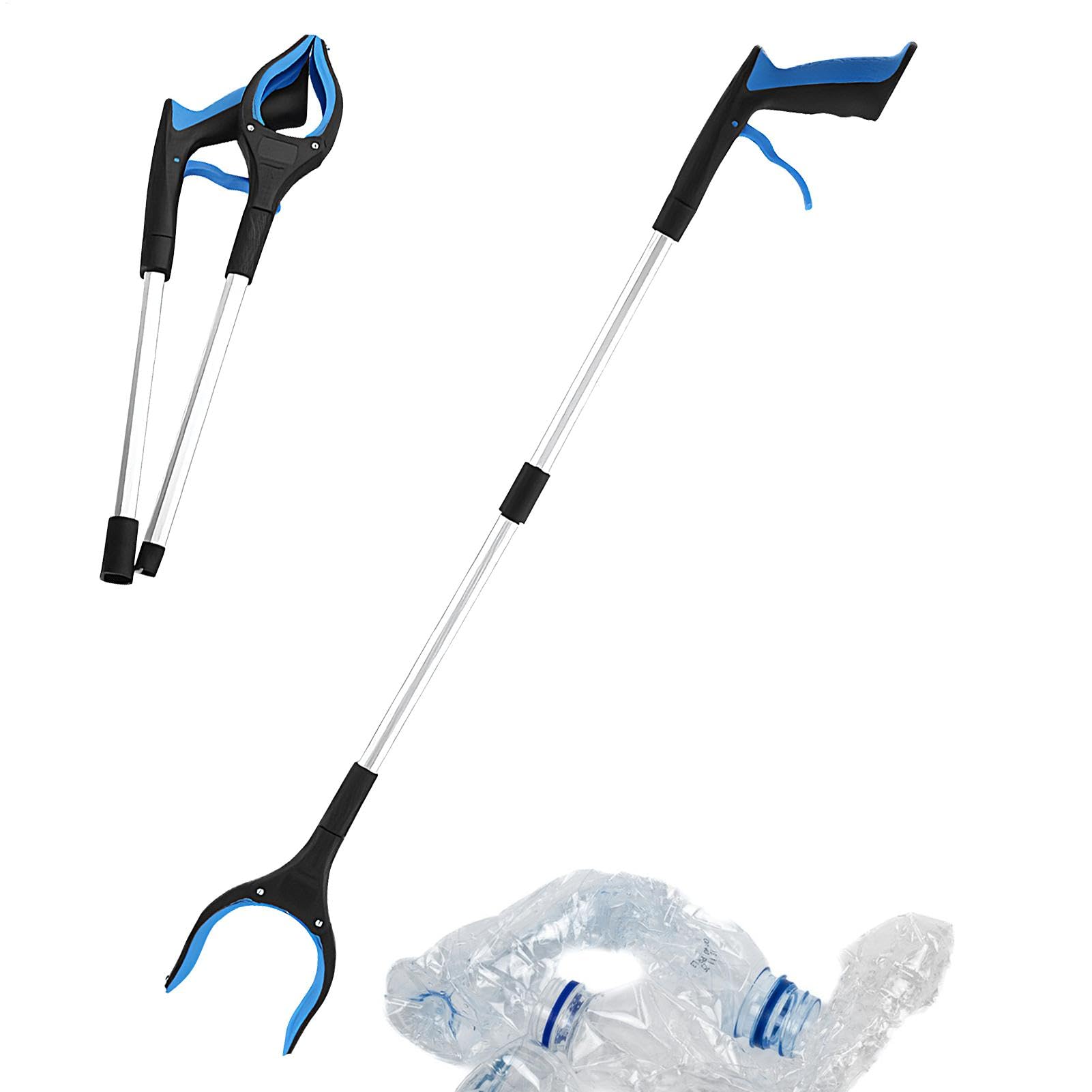 Heavy Duty Grabber Reacher, sk?adany chwytak do miotu, ?dzie do chwytania i si?gania, wytrzyma?y dr? ?ek do podnoszenia dla seniorów, kosz ?mieci