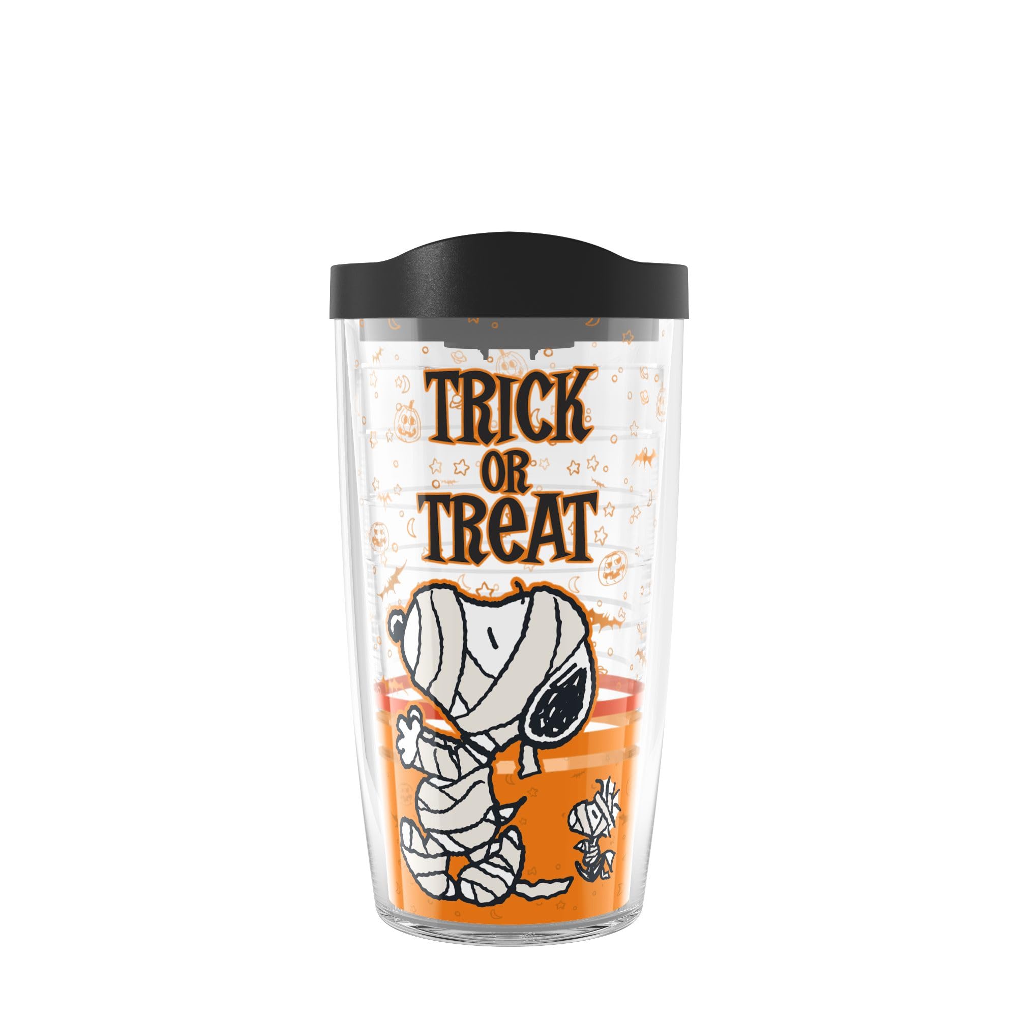 Tervis Classic Peanuts-Halloween Snoopy Trick Or Treat Insulated Tumbler, 16Oz,