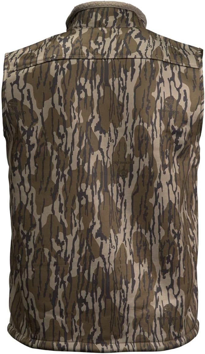 BLOCKER OUTDOORS Shield Series Sherpa Lined Hunting Vest – Warm, Quiet, Odor-Control, Water-Repellent