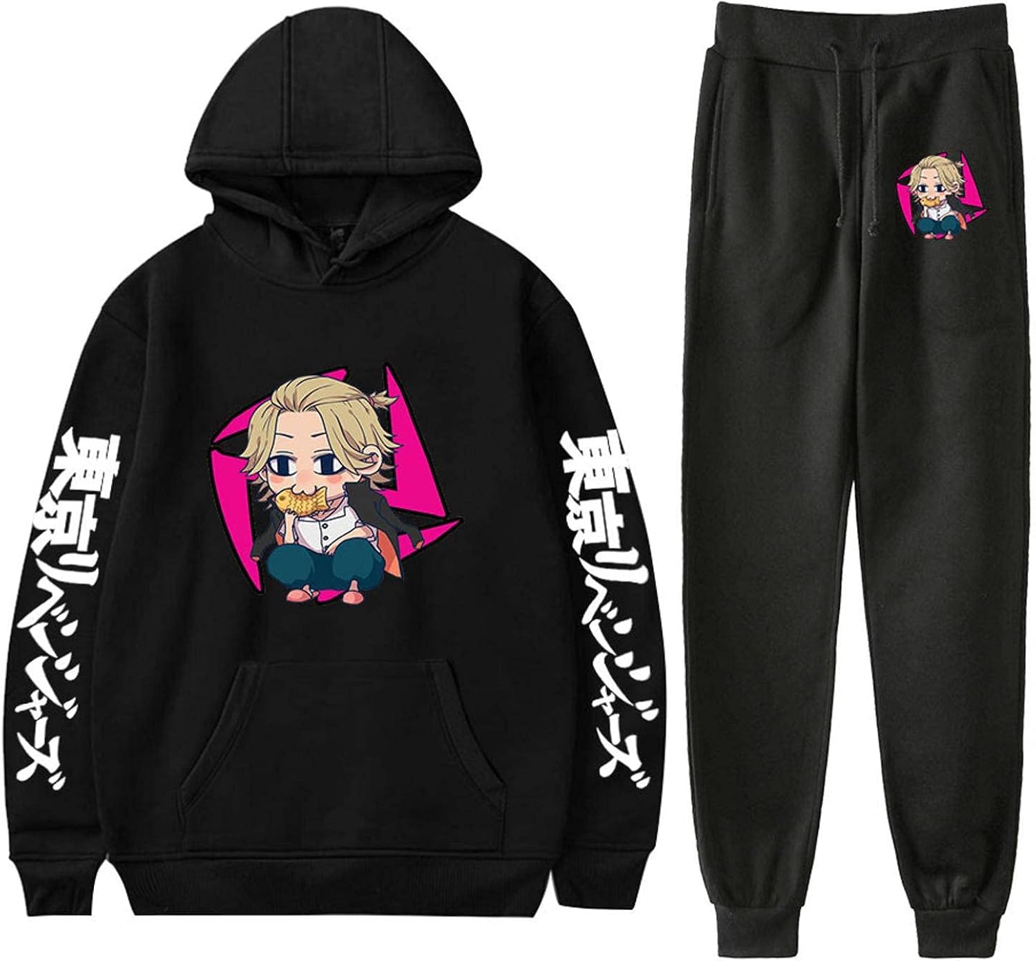 Men Tracksuit Japanese Anime New Popularity Tokyo Swe 2 Piece Cosplay Revengers