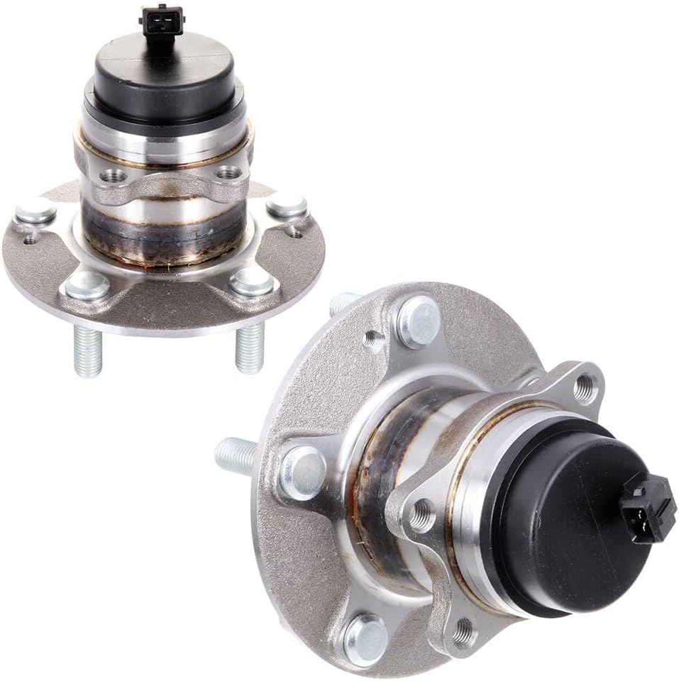 SCITOO Wheel Hub Wheel Bearing Assembly Rear 512436 fit for Kia FORTE 2010-2013 for Kia FORTE5 2012-2013 5 Lugs Wheel Hub Bearing Assemblies W/ABS 1pc Wheel Hub Bearings