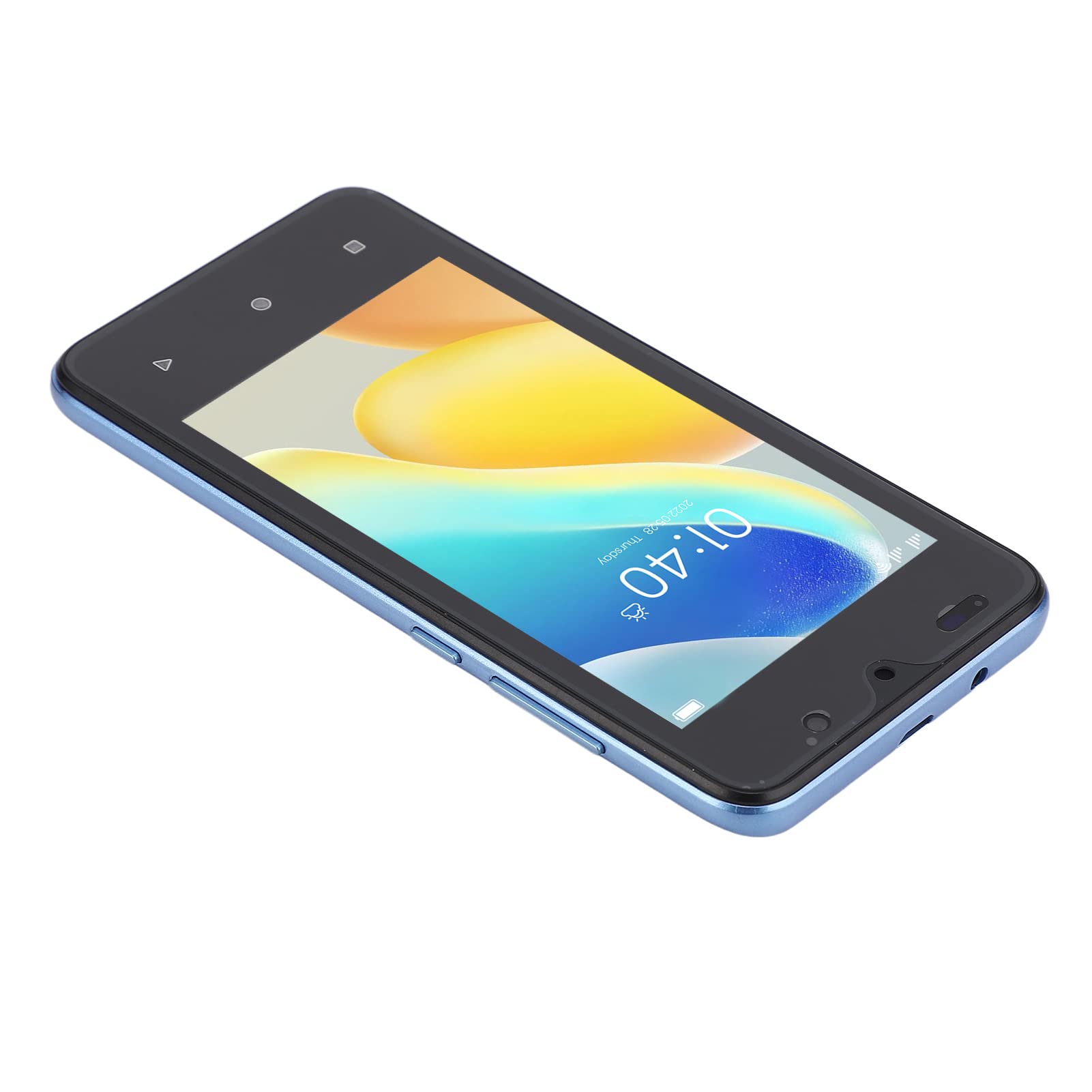 Odblokowany Smartfon Y53S dla Androida, Odblokowany Telefon Komórkowy z Dwoma Kartami SIM, Pamięć RAM 2 GB ROM 32 GB, Rozpoznawanie Twarzy, Smartfon 3G dla Seniorów i Dzieci,