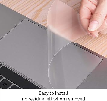 CaseBuy MacBook Air 13.6 Trackpad Protector Cover for 2026 2025 2024 2023 2022 MacBook Air 13.6 M5 M4 M3 M2 Chip A3449 A2681 A3113 A3240 with Touch ID Clear Anti-Scratch Touch Pad Protector -2PCS