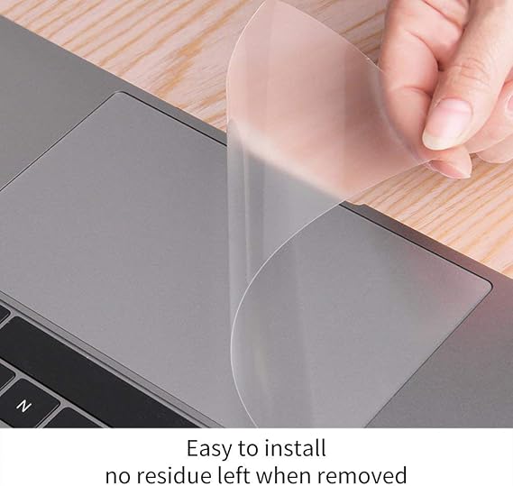 CaseBuy MacBook Air 13.6 Trackpad Protector Cover for 2026 2025 2024 2023 2022 MacBook Air 13.6 M5 M4 M3 M2 Chip A3449 A2681 A3113 A3240 with Touch ID Clear Anti-Scratch Touch Pad Protector -2PCS