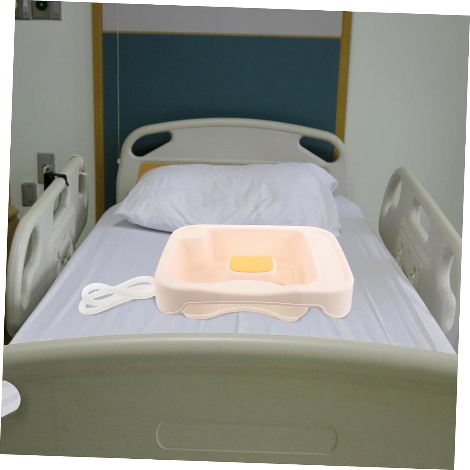 Ipetboom Portable Hair Washing Basin for Bedridden and Elderly Ergonomic Shampoo Tray for Pregnant Women Lightweight Design for Comfortable Bedside Use Hair Care