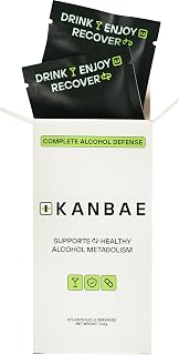 Complete Alcohol Defense | Contains Dihydromyricetin (DHM) & S-Acetyl Glutathione | Liver Support | 6 Doses | Convenient Single-dose sachets