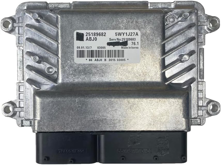 Engine Control Unit 25189682 76.1 ECU ECM Electronic Controller Module for Chevrolet Cruze 5WY1J27A