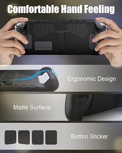 Miniatura 3 de Funda de vapor con soporte protector de cubierta de vapor de poliuretano termoplástico con soporte absorción de golpes antideslizante antiarañazos