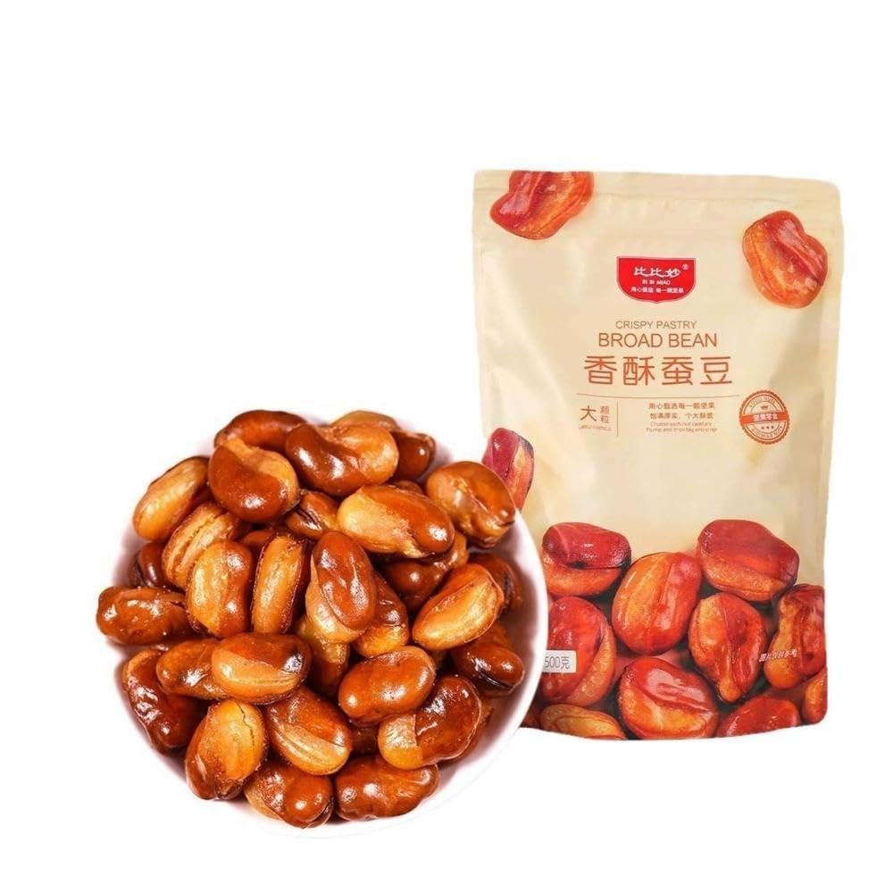 Fèves rôties (haricots orchidées) 500 g – Disponibles en saveurs cinq épices ou épicées ; Collation croustillante et croquante(Five-spice flavor)
