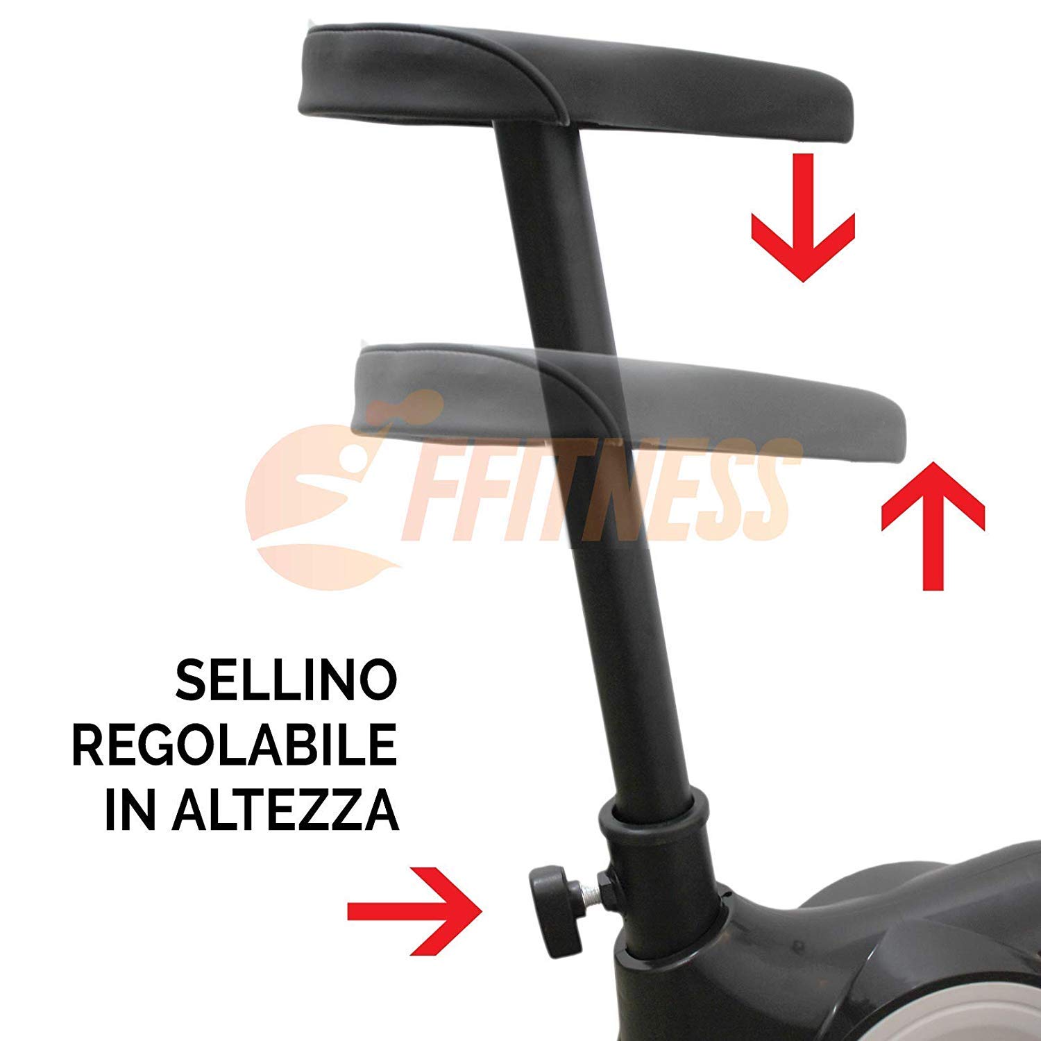 FLC201BN-R cyclette RICONDIZIONATA easy belt workout in casa cardio gym fitness trainer attrezzo sportivo allenamento corpo dimagrire cellulite muscoli gambe resistenza