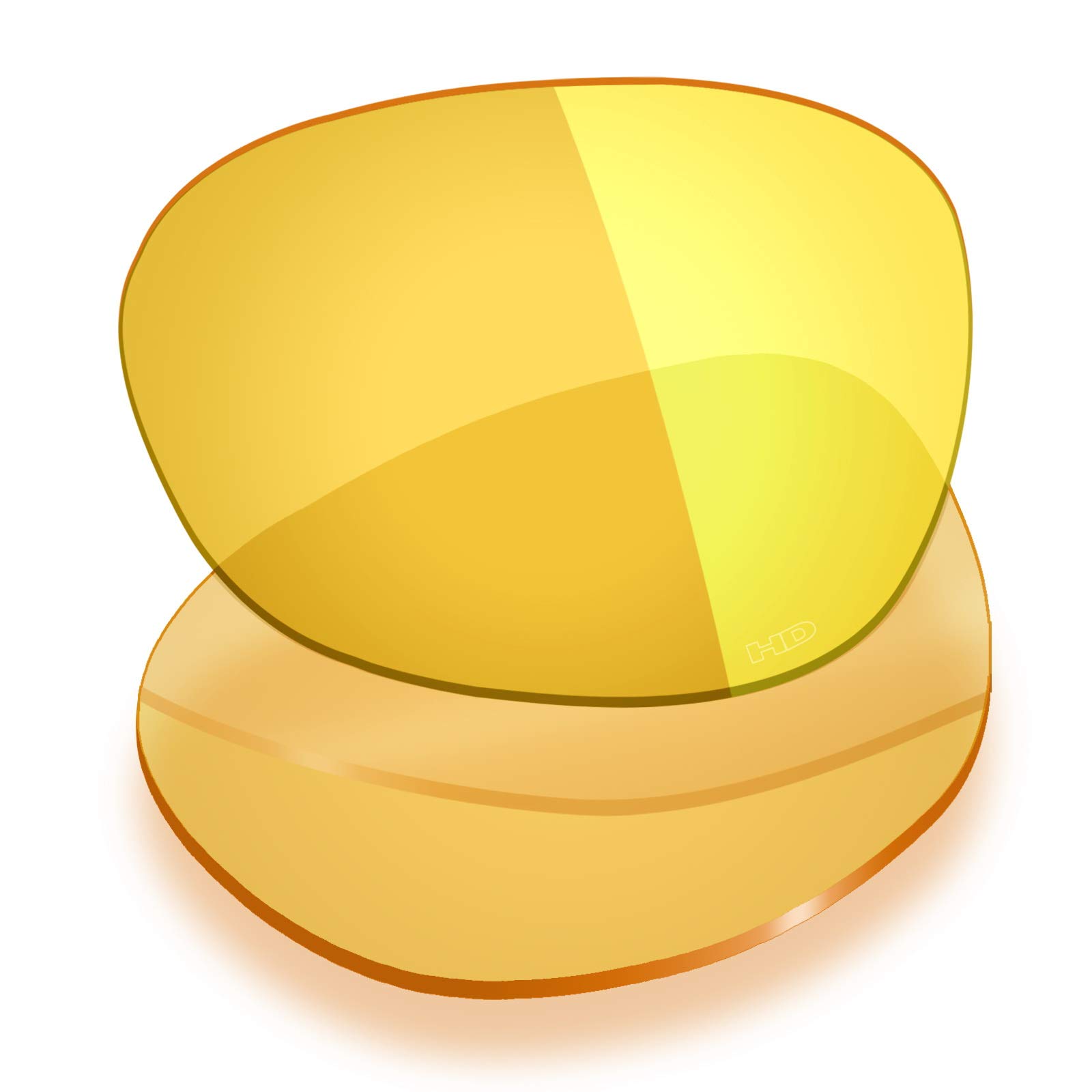 Mryok+ Polarized Replacement Lenses for Oakley Pulse OO9198 61mm - HD Yellow