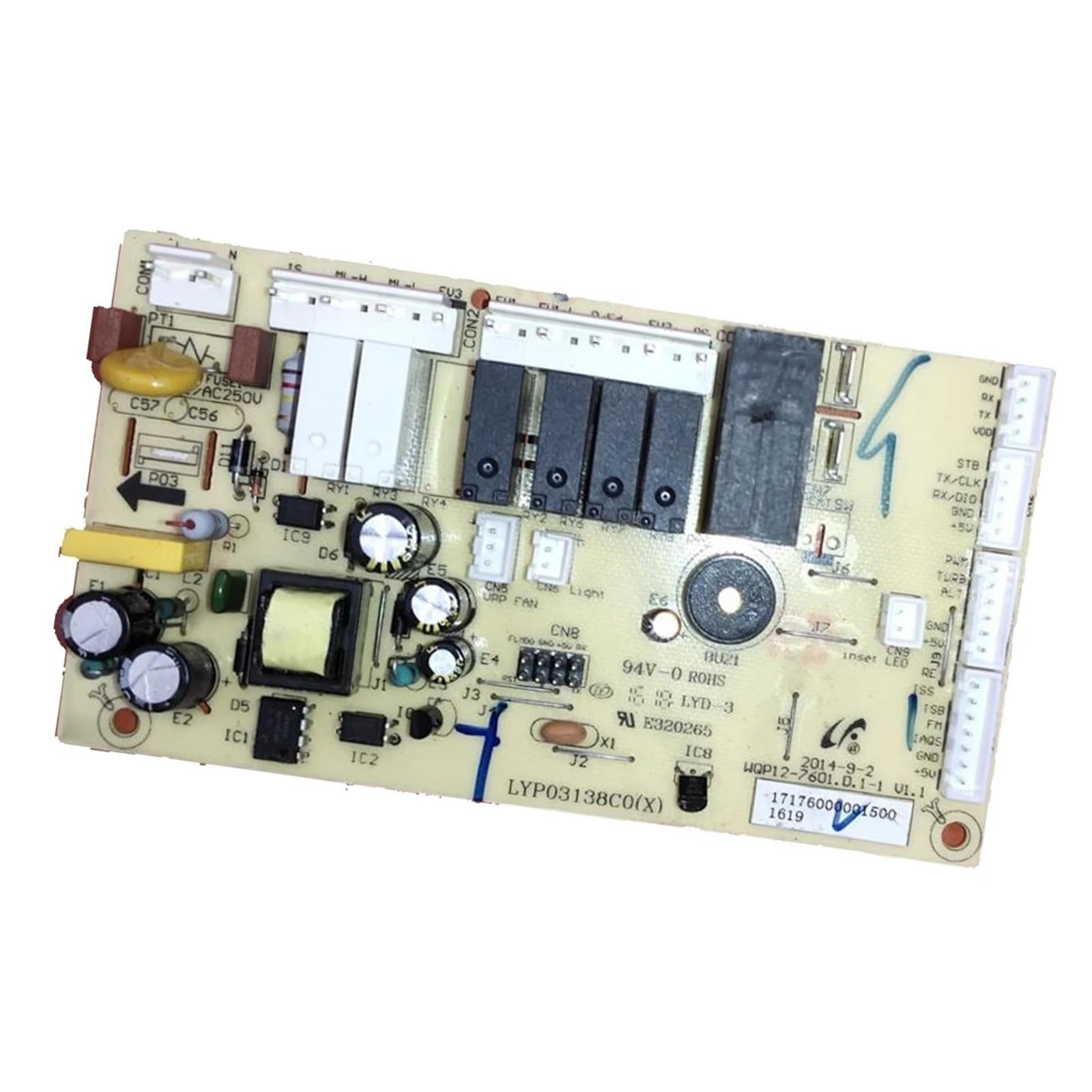Placa De Control For Lavavajillas Midea, WQP12-7601.D.1-1 LYP03138CO(X), Circuito Impreso, Piezas For Lavavajillas, Placa De Control, Accesorios For Lavavajillas, Accesorios For Lavavajillas