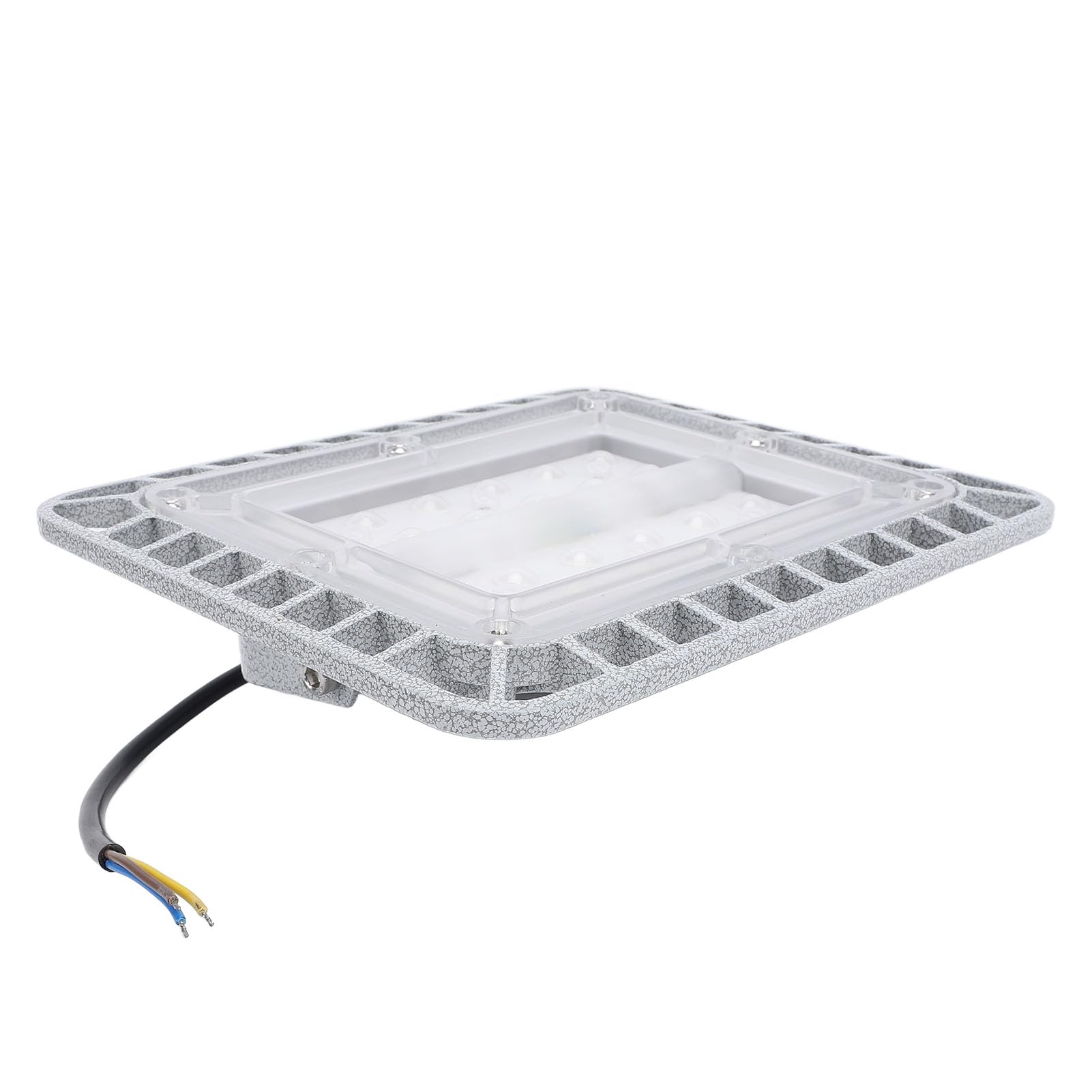 Bewinner Explosionsgeschützte LED-Leuchte, 50 W, 5500 Lm, 5000 K, Hohe Helligkeit, IP65, Wasserdicht, Industrieleuchte aus Aluminiumdruckguss für Lager, Werkstatt, Explosionsgeschützte 220-V-Lampe