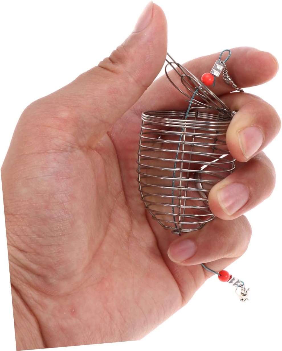BESPORTBLE 10 Pcs Fishing Basket Fishing Equipment Minnow Net Auto Feeder Fishing Cage Crab Traps Fishing Basket