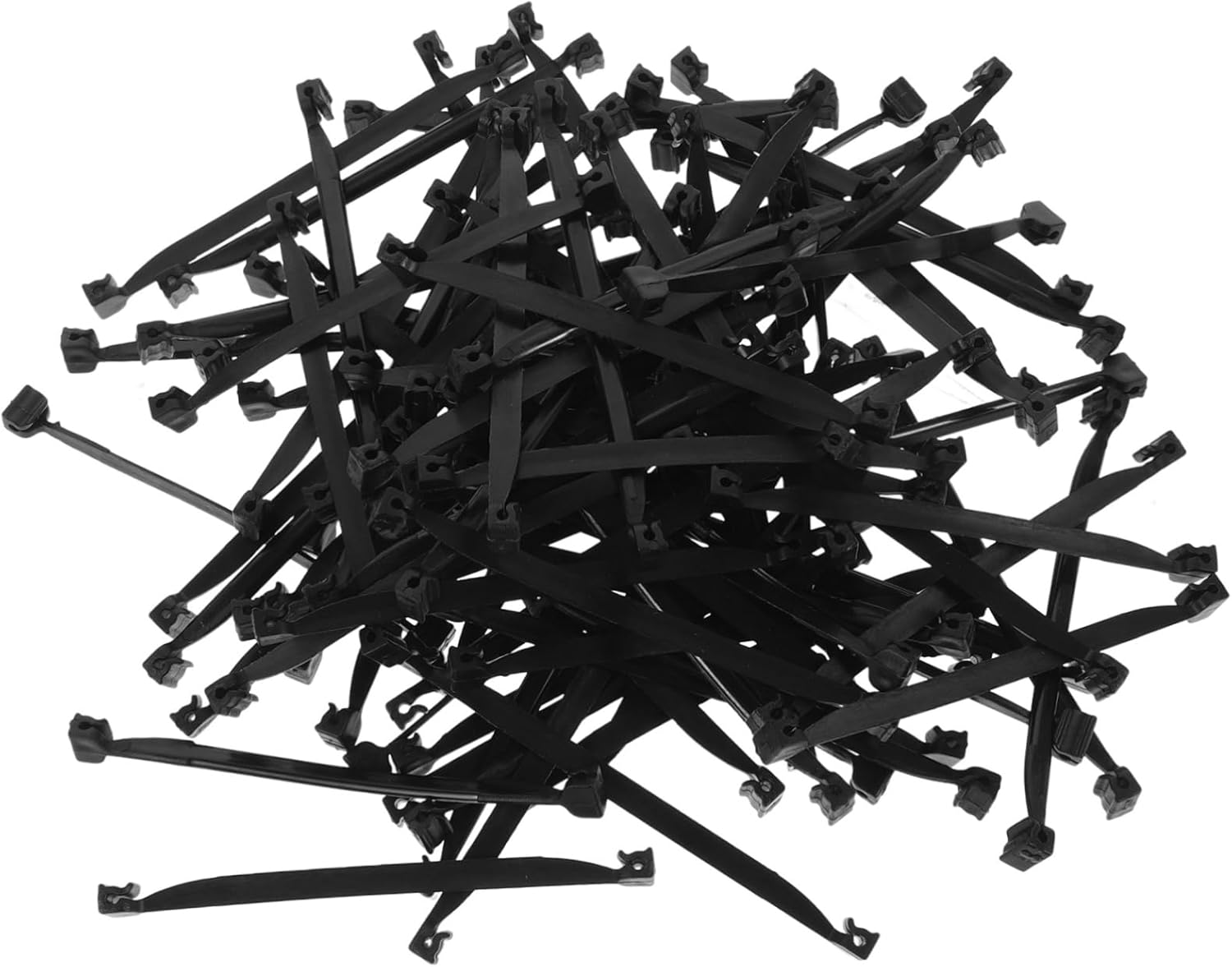 1bag Garden Vines Plant Fixing Clamp Clips Plant Support Tie Branch Card Sturdy Material Clips for Climbing Supporting
