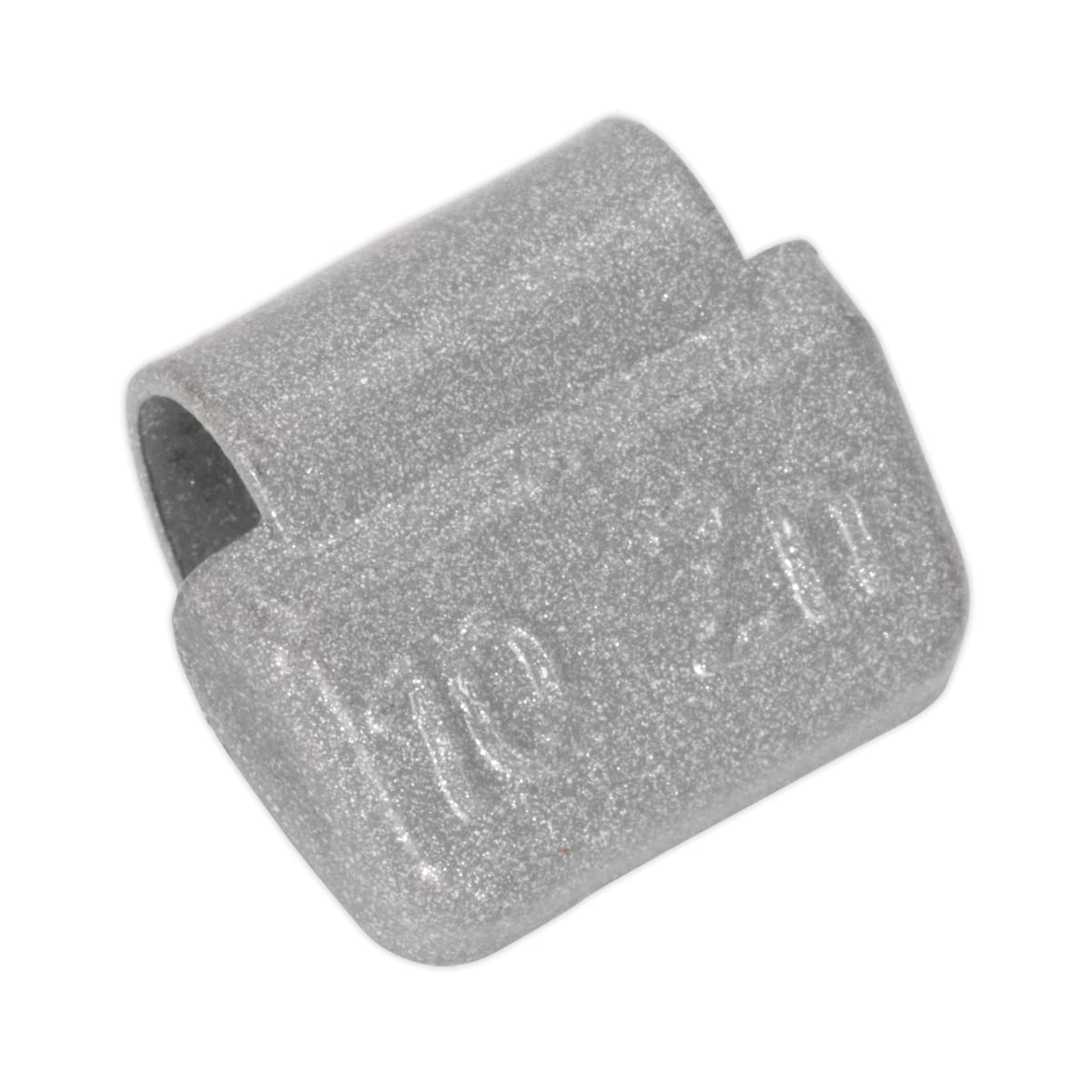 Sealey White Wwah10 Wheel Weight 10G Hammer-On Plastic Coated Zinc Alloy Wheels 100Pc