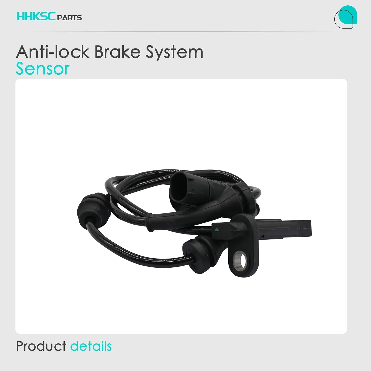 2pcs Front Left and Right ABS Wheel Speed Sensor Compatible with Dodge Dart 68082092AB 68082092AC ALS2895 13 14 15 16 2013 2014 2015 2016