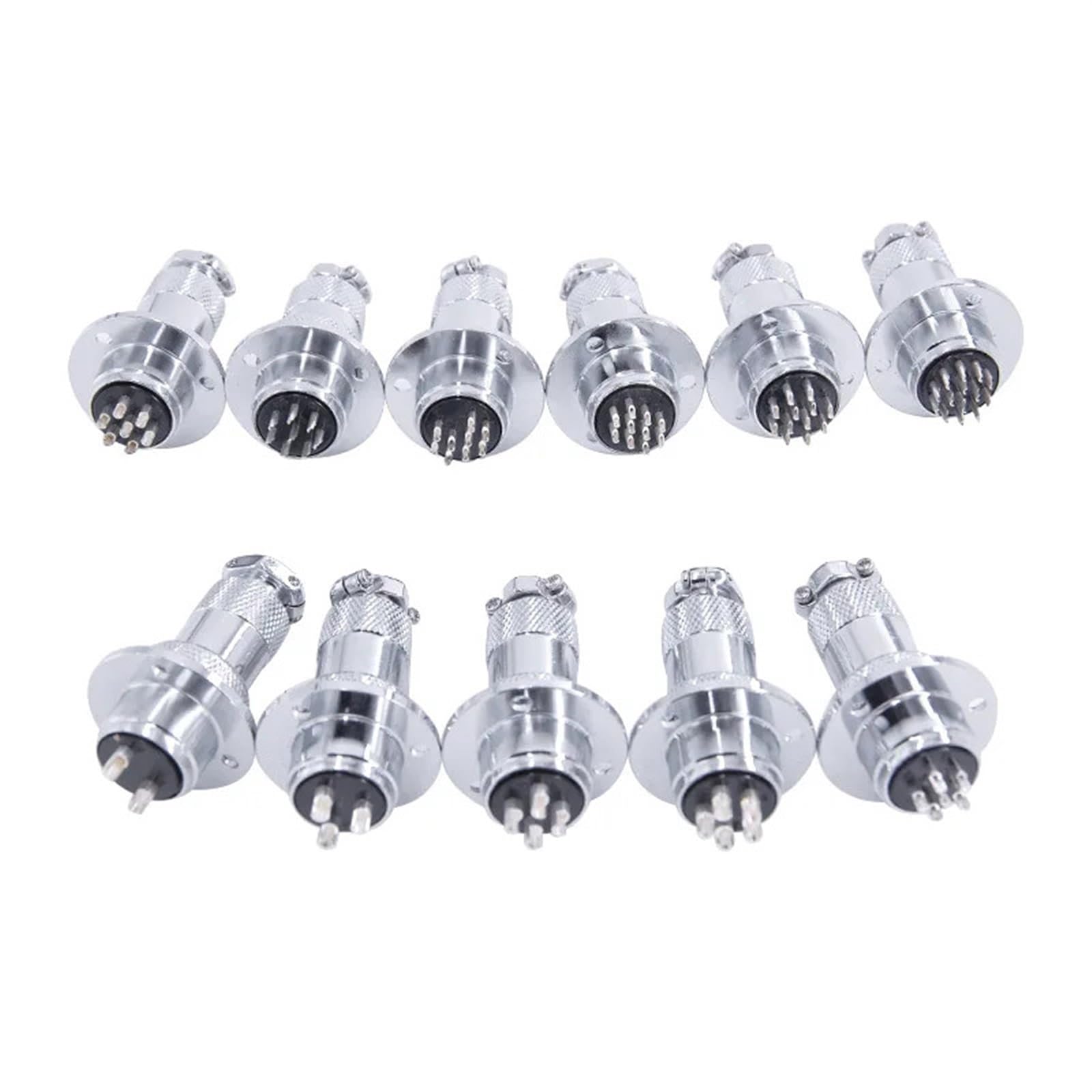 Connecteur aviation GX20F push-pull pour câblage de machines de précision à 12 broches